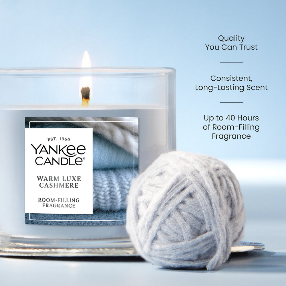 Warm Luxe Cashmere Small Tumbler Candle