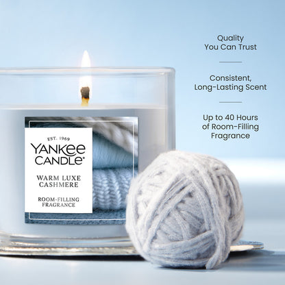 Warm Luxe Cashmere Small Tumbler Candle