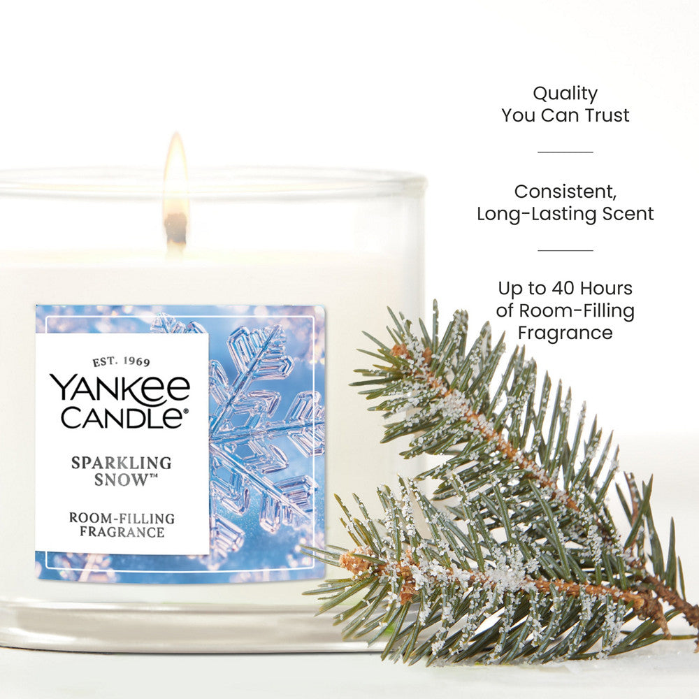 Sparkling Snow™ Small Tumbler Candle