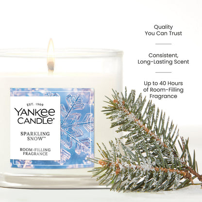 Sparkling Snow™ Small Tumbler Candle