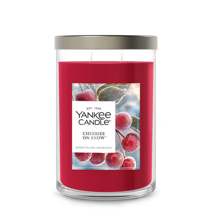 Cherries On Snow™ Large Tumbler Candle