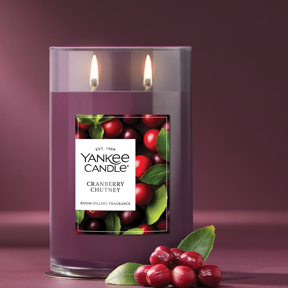 Cranberry Chutney Large Tumbler Candle