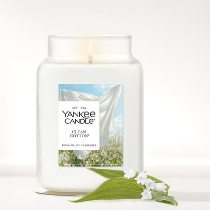 Clean Cotton® Original Large Jar Candle