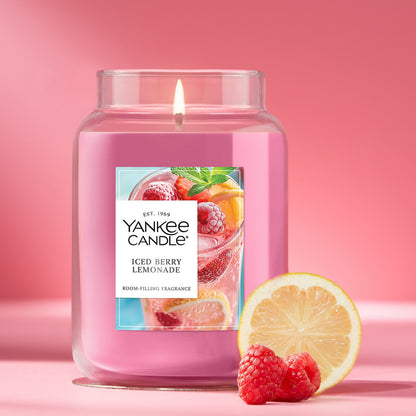 Iced Berry Lemonade Original Large Jar Candle