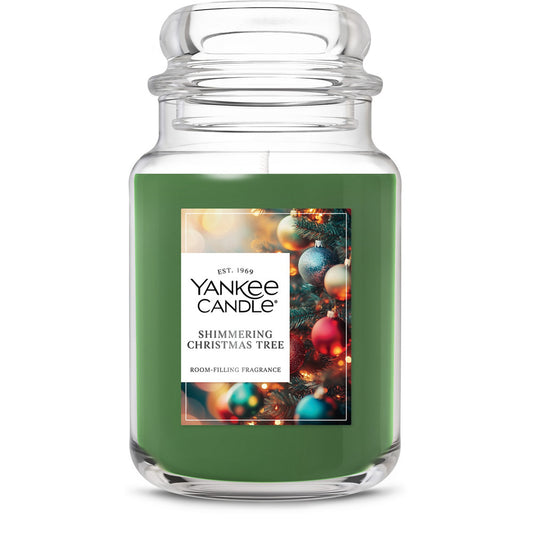 Shimmering Christmas Tree Original Large Jar Candle