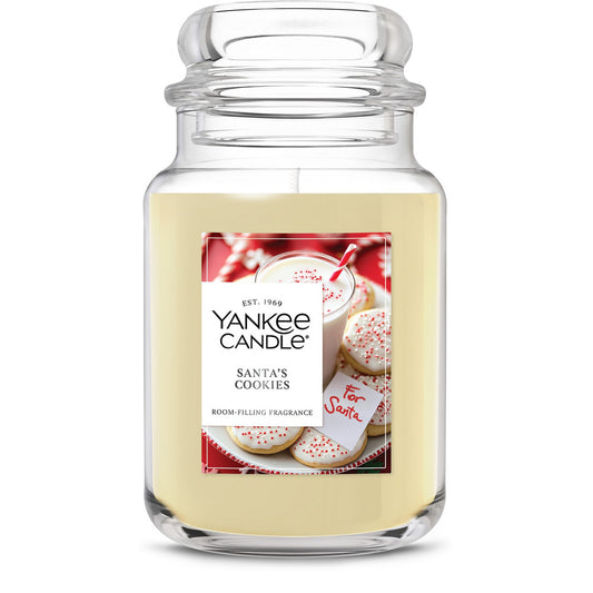 Santa's Cookies Original Large Jar Candle