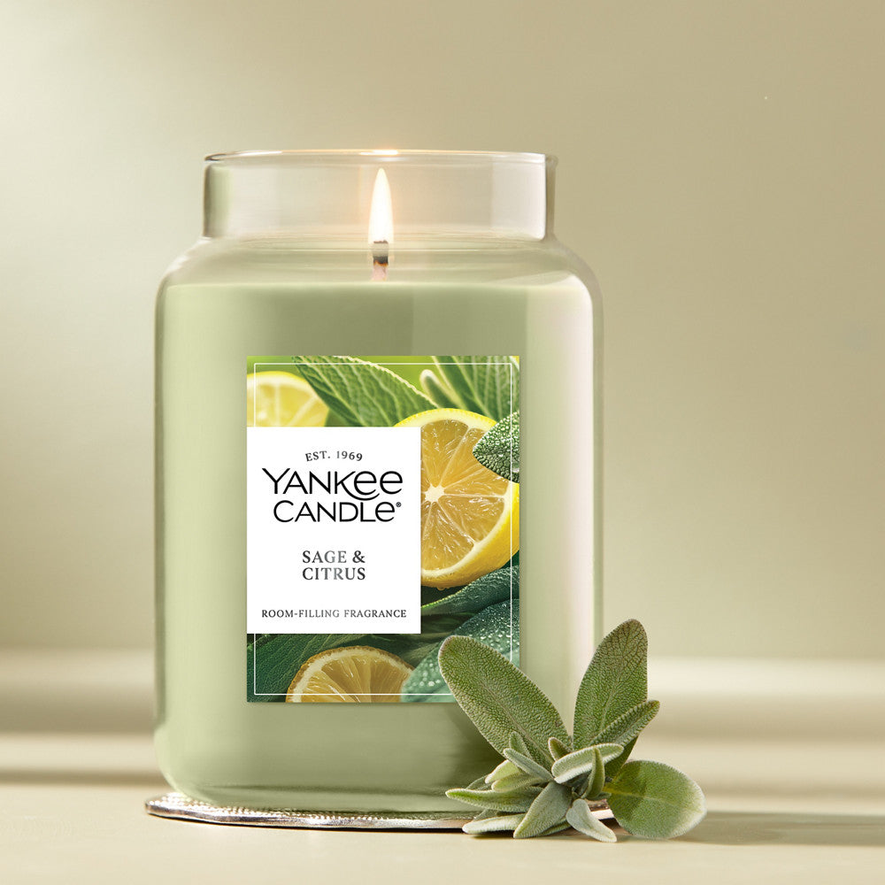 Sage & Citrus Original Large Jar Candle