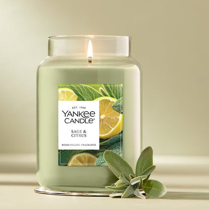 Sage & Citrus Original Large Jar Candle