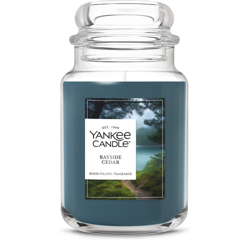 Bayside Cedar Original Large Jar Candle