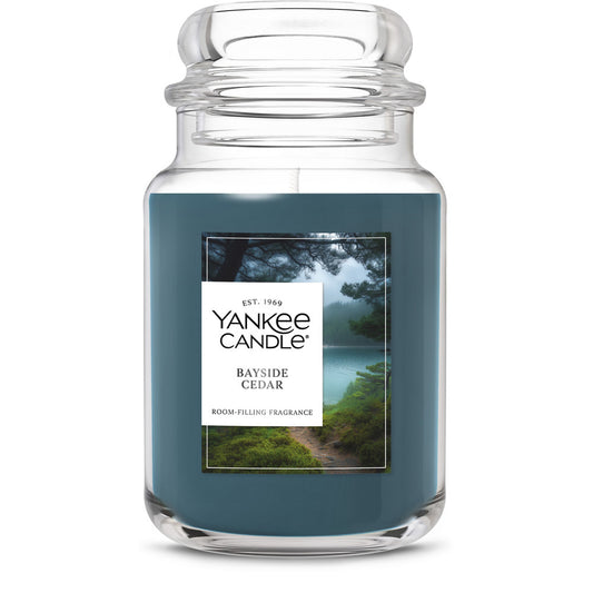 Bayside Cedar Original Large Jar Candle