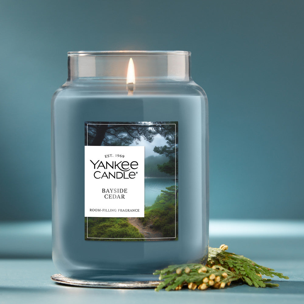 Bayside Cedar Original Large Jar Candle