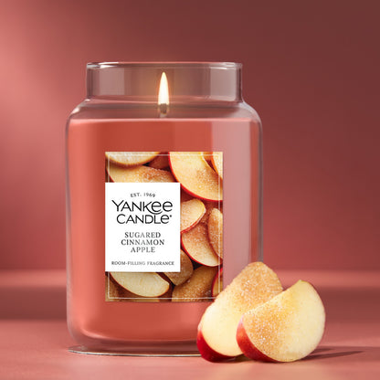 Sugared Cinnamon Apple Original Large Jar Candle