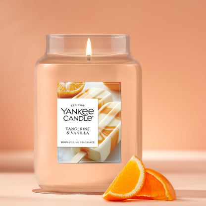 Tangerine & Vanilla Original Large Jar Candle
