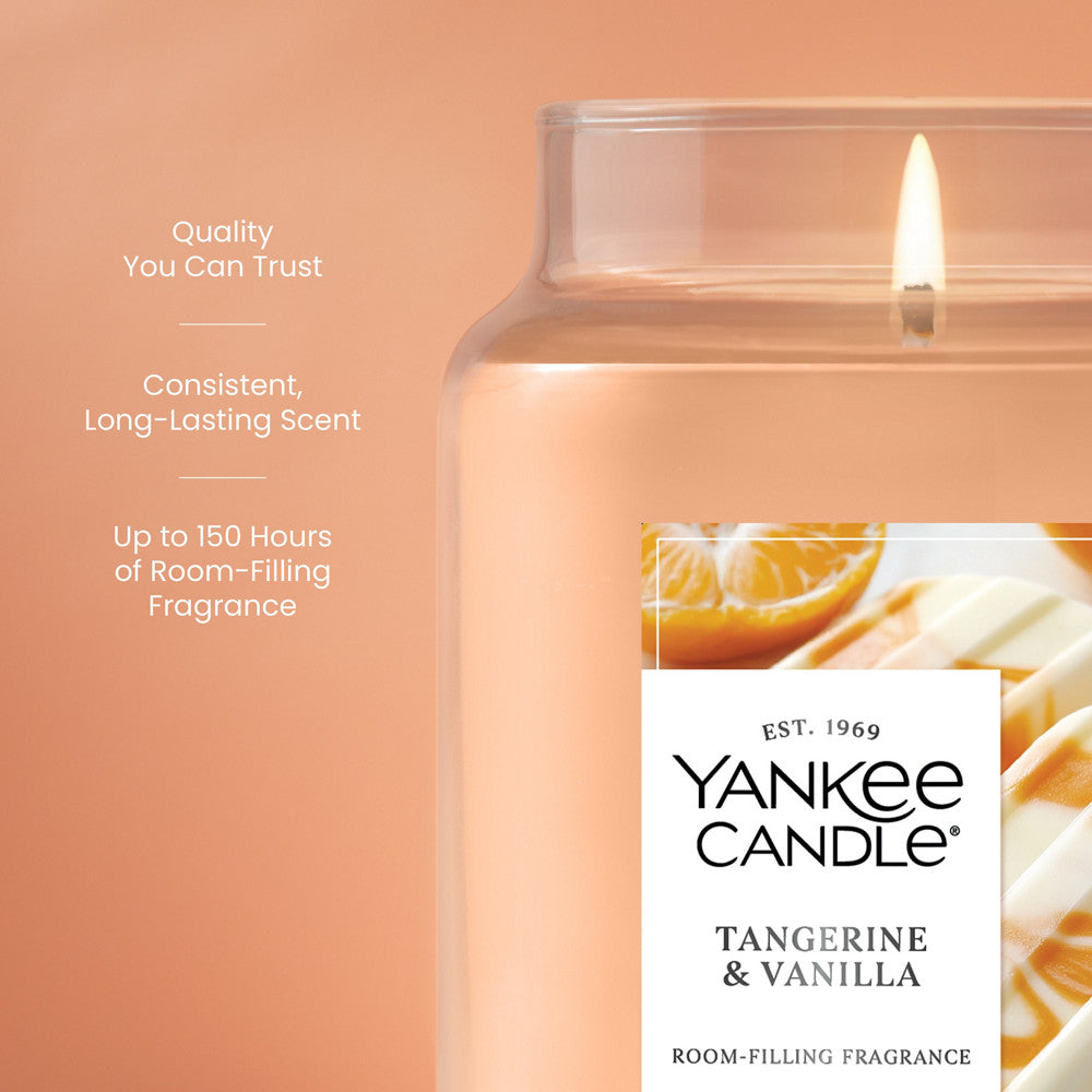 Tangerine & Vanilla Original Large Jar Candle