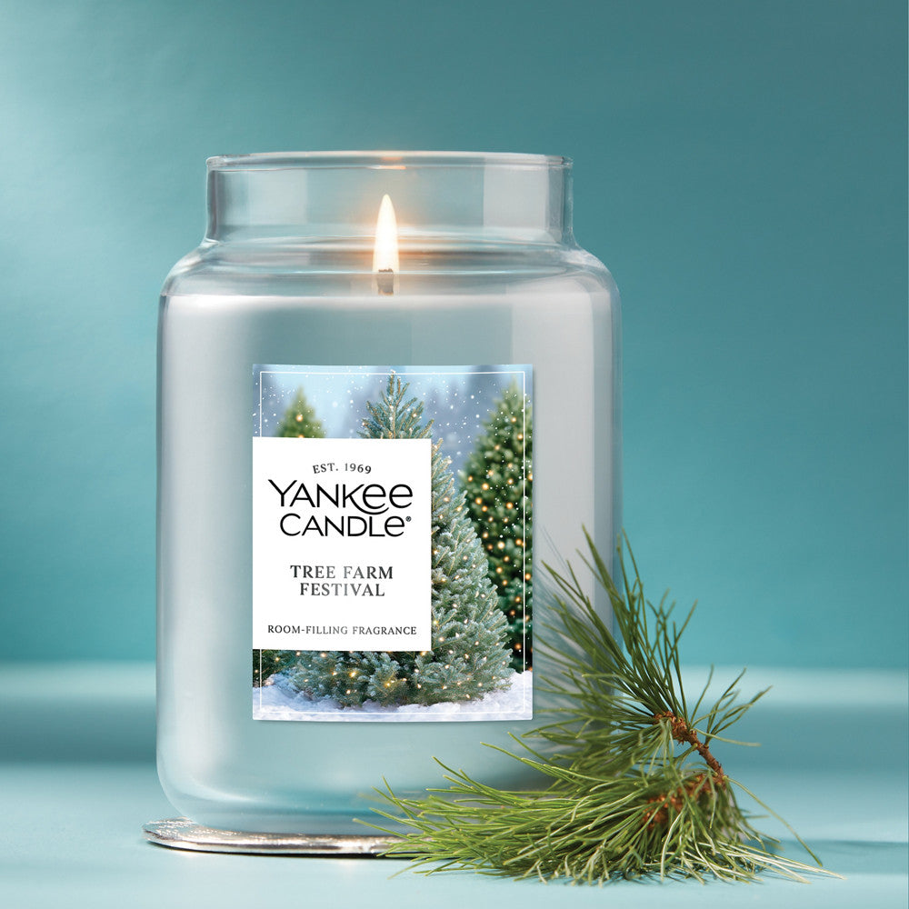 Tree Farm Festival Original Large Jar Candle