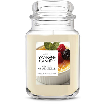 Vanilla Crème Brûlée Original Large Jar Candle