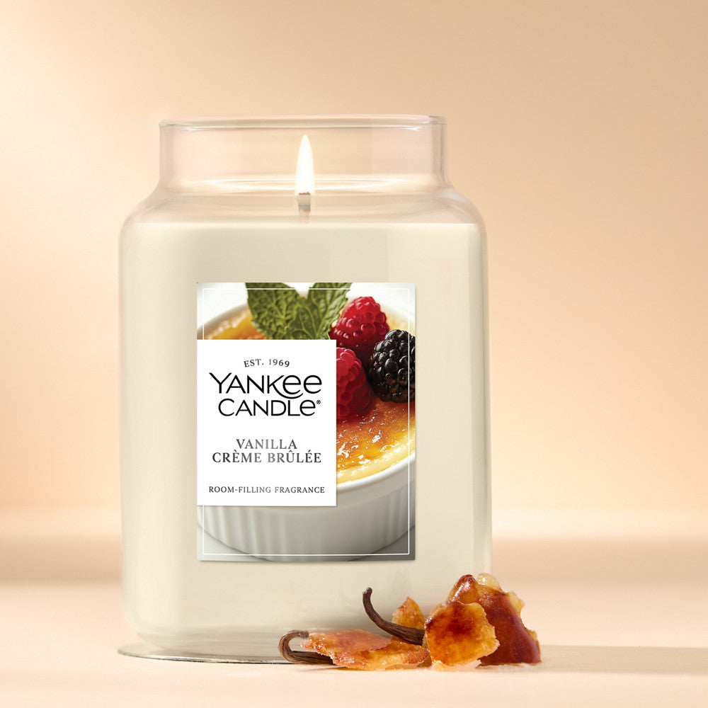 Vanilla Crème Brûlée Original Large Jar Candle