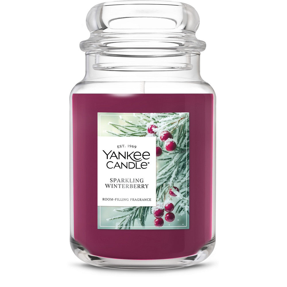 Sparkling Winterberry Original Large Jar Candle