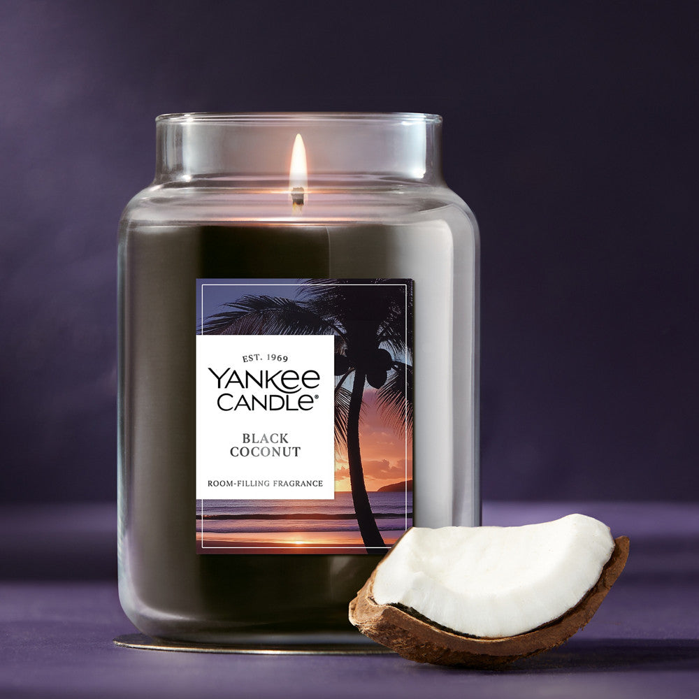 Black Coconut Original Large Jar Candle