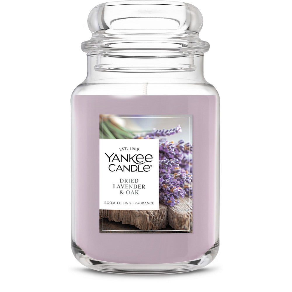 Dried Lavender & Oak​ Original Large Jar Candle