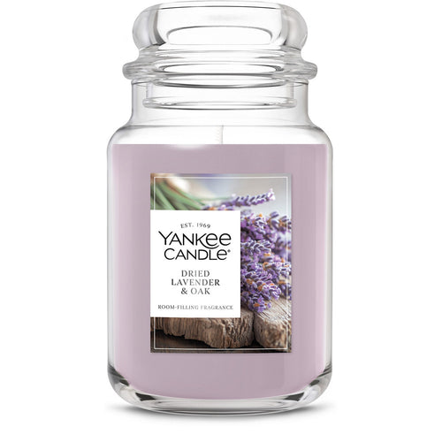 Dried Lavender & Oak​ Original Large Jar Candle