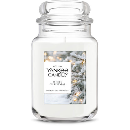 White Christmas Original Large Jar Candle