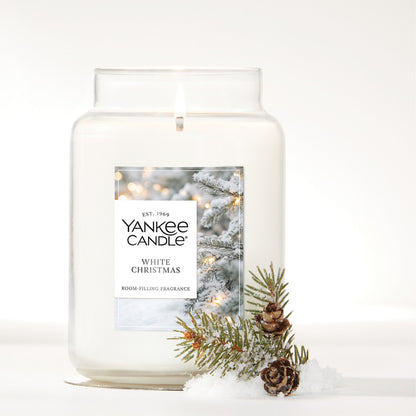 White Christmas Original Large Jar Candle