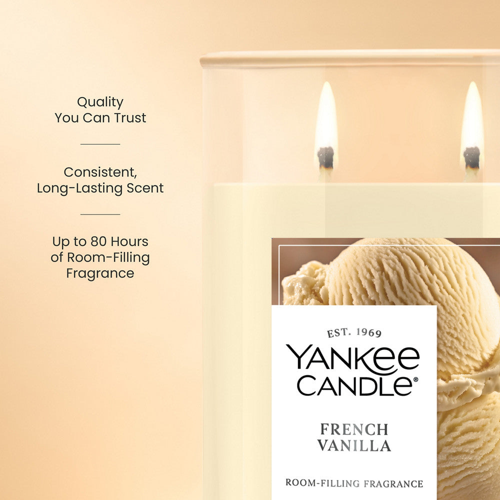 French Vanilla Large Tumbler Candle