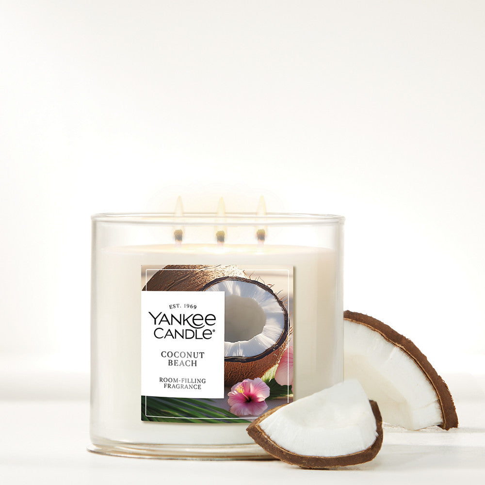Coconut Beach 3-Wick Candle