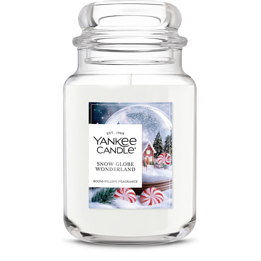 Snow Globe Wonderland Original Large Jar Candle