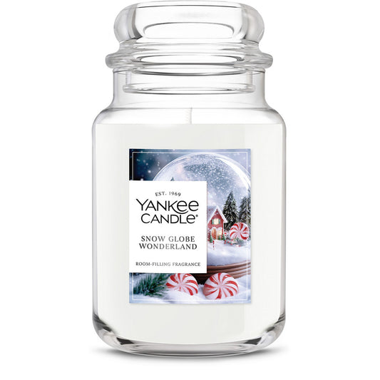 Snow Globe Wonderland Original Large Jar Candle