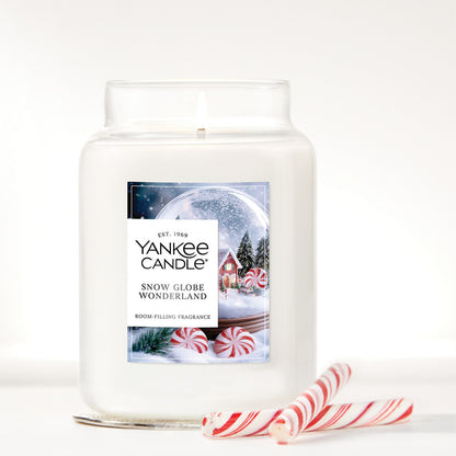 Snow Globe Wonderland Original Large Jar Candle