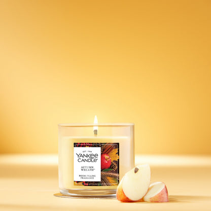Autumn Wreath™ Small Tumbler Candle