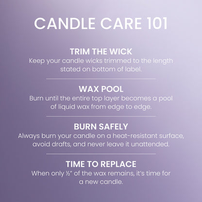 Lilac Blossoms 3-Wick Candle