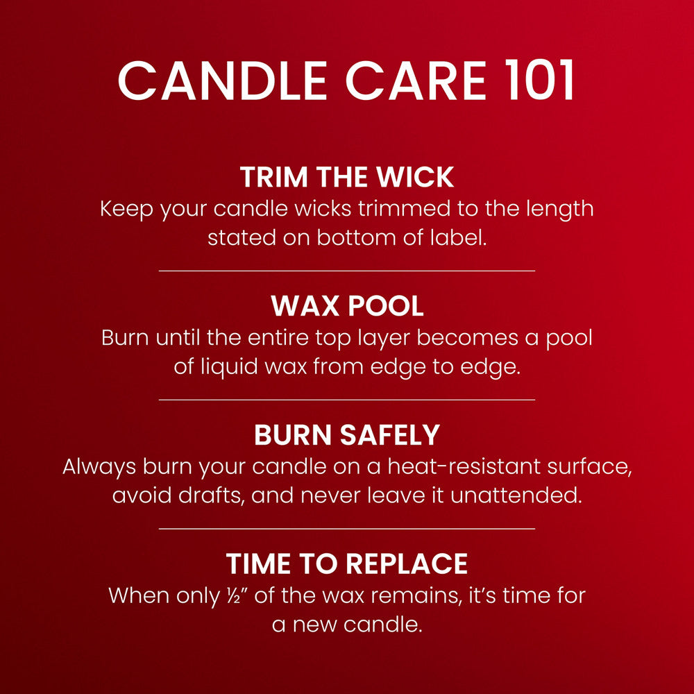Red Apple Wreath 3-Wick Candle
