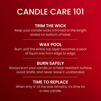 Red Apple Wreath 3-Wick Candle