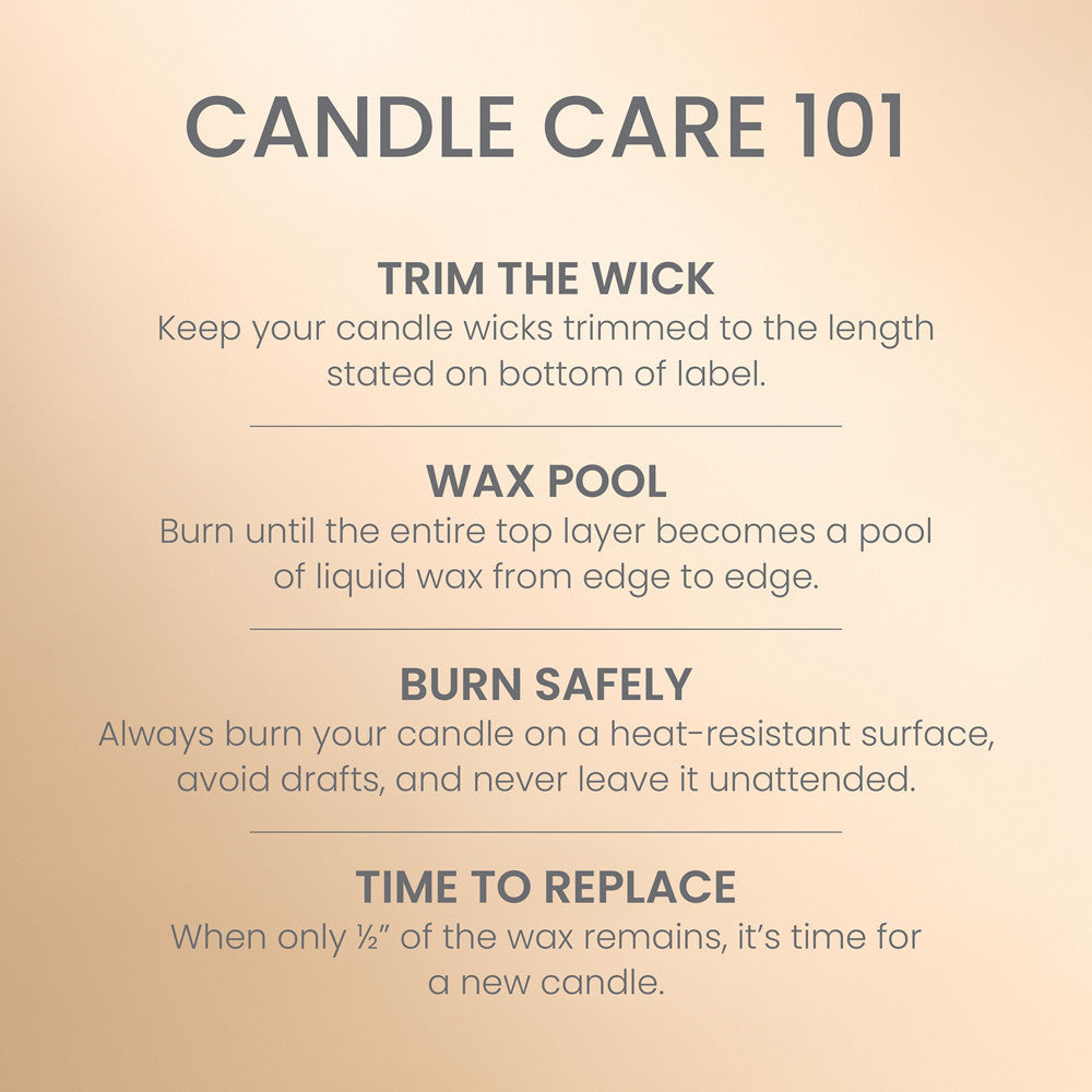 Vanilla Crème Brûlée Large Tumbler Candle