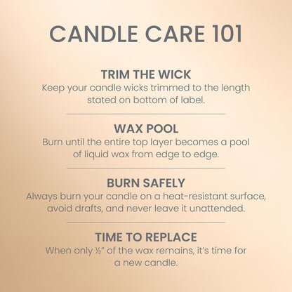 Vanilla Crème Brûlée Large Tumbler Candle