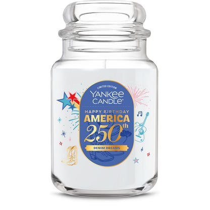 Denim Dreams Original Large Jar Candle