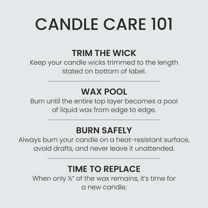 Denim Dreams Medium Pillar Candle