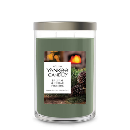 Balsam & Cedar Fireside Large Tumbler Candle