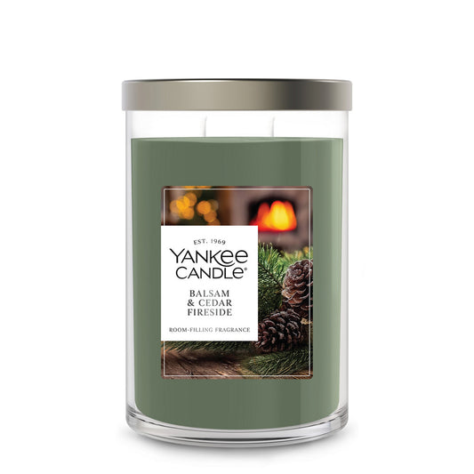 Balsam & Cedar Fireside Large Tumbler Candle