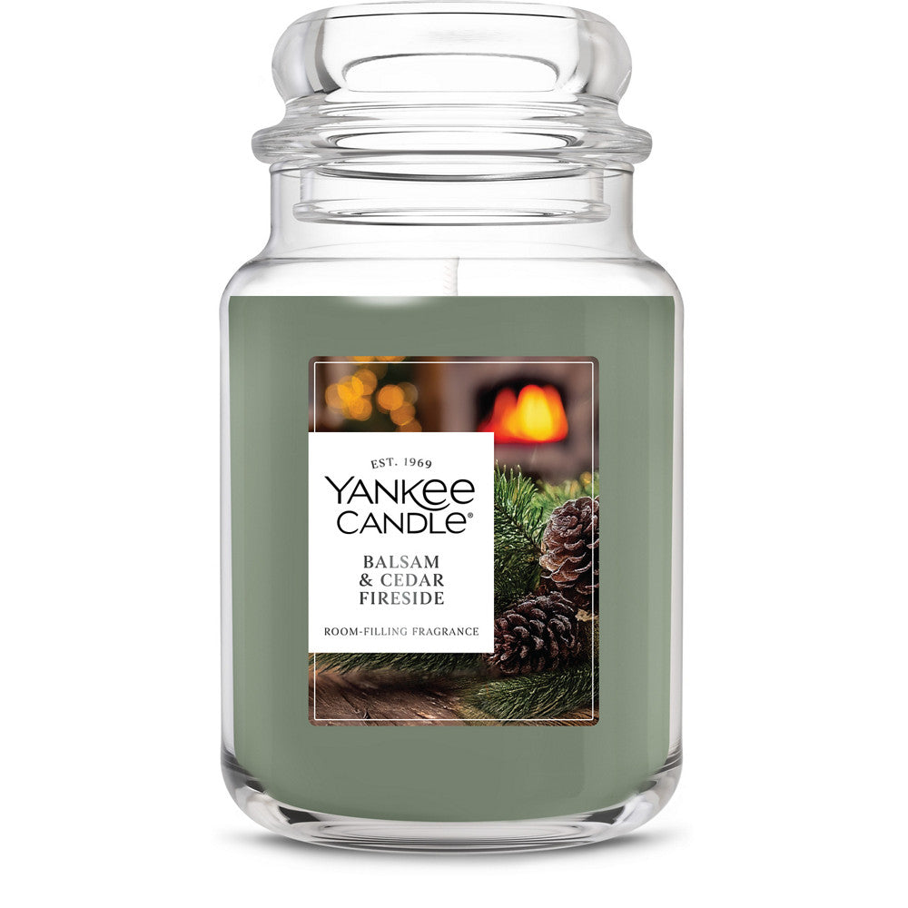 Balsam & Cedar Fireside Original Large Jar Candle
