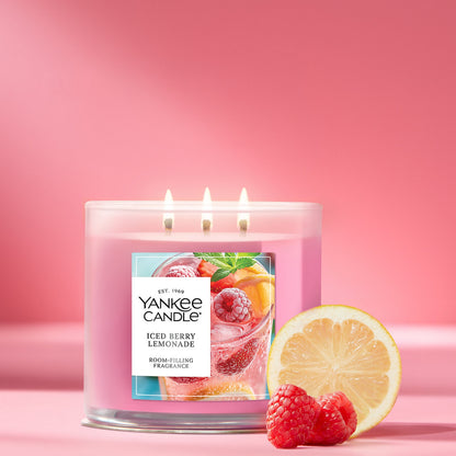 Iced Berry Lemonade 3-Wick Candle