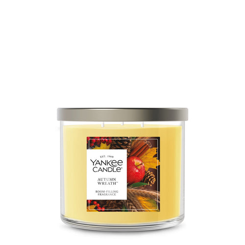 Autumn Wreath™ 3-Wick Candle
