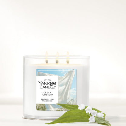 Clean Cotton® 3-Wick Candle
