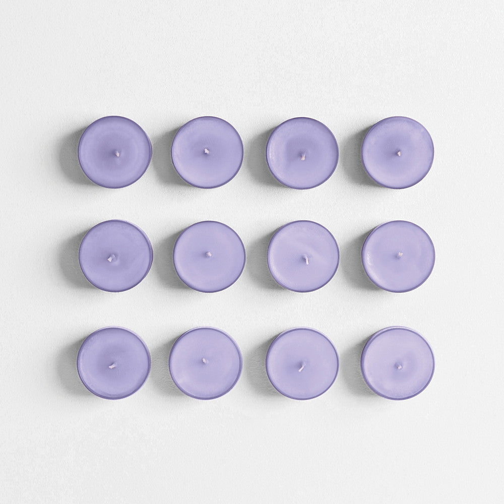 Lilac Blossoms Scented Tea Light Candles
