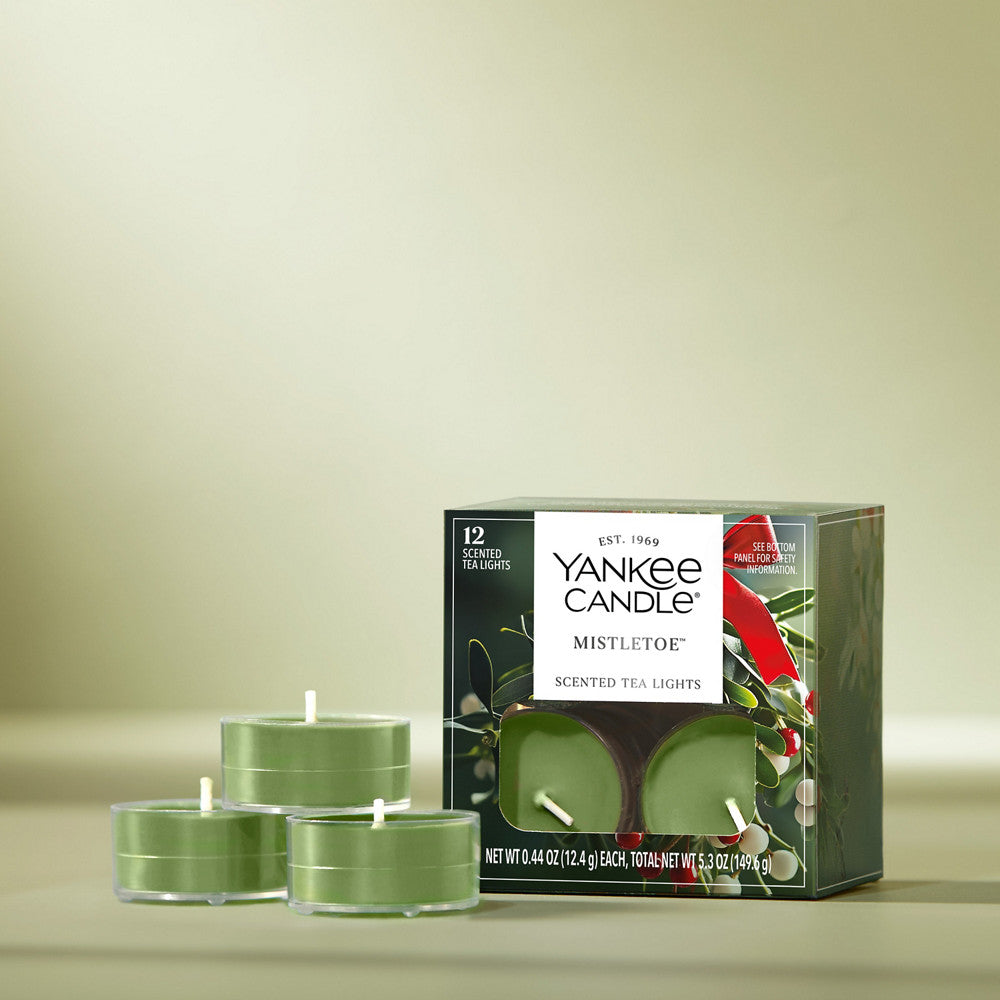 Mistletoe™ Scented Tea Light Candles