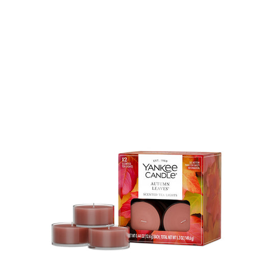 Autumn Leaves® Scented Tea Light Candles