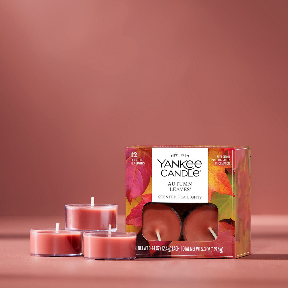 Autumn Leaves® Scented Tea Light Candles